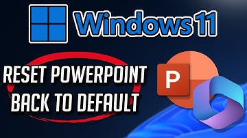 How To Reset Microsoft Powerpoint 365 To Default Settings [Tutorial]