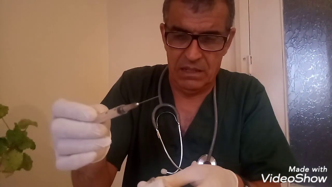 طريقة سحب الدم (للطلبه الجدد) -    prélèvement de sang veineux