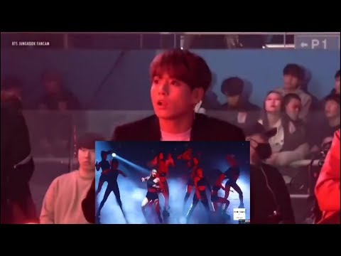 [HD] Jungkook BTS Reaction to BLACKPINK 16 SHOTS