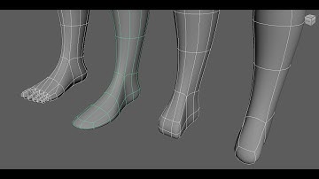 MAYA Module 2: Character Detailing - Foot Wear Base