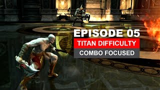 EP05: Delphis Temple - Stylish Combo Focused Playthrough (GOW Ascension | Titan Difficulty)