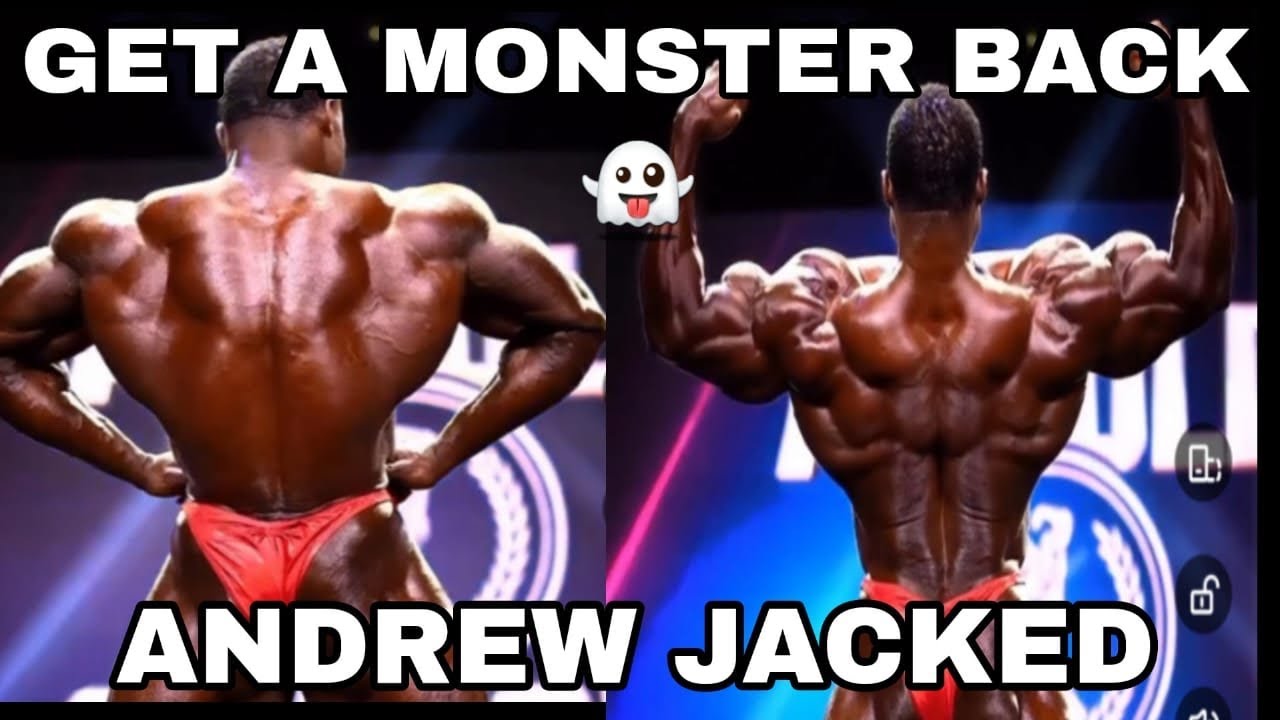 How To Have A Monster Back With ANDREW JACKED - YouTube