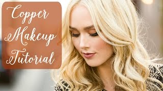 Copper Fall Makeup Tutorial | Sheridan Gregory