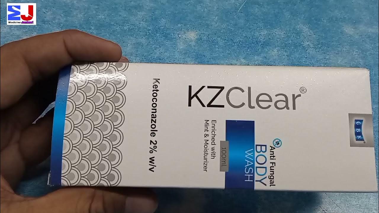 Kz Clear Body Wash Ketoconazole 2 Body wash Antifungal Body wash uses benefit Review Hindi