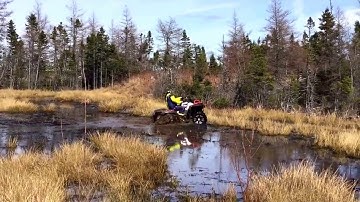 Can am 850 xmr mud hole!