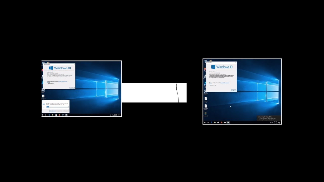 Upgrading Windows 10 v1607 Virtual Machine to Windows 10 v1703