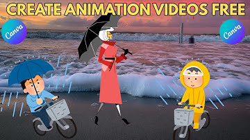 How to Make Animated Cartoon Videos Using Canva for FREE in 2025 | canva tutorial