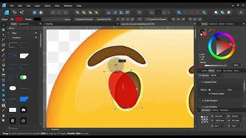 Skew and Rotate in Affinity Designer