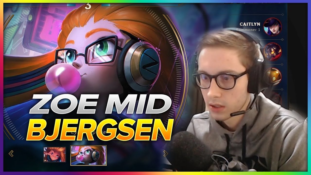 645. Bjergsen Zoe vs Viktor Mid Patch 8.9 Season 8 - BJERGSEN STREAM