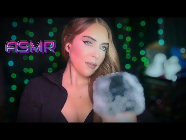 ASMR ✨ Tapping, scratching, & mouth sounds with echo (looped with lesser echo & no echo) for TINGLES