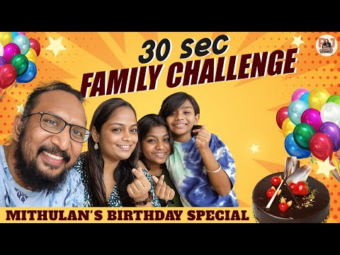 Fun Game With Family | Mithulan's Birthday Special | My Son's Birthday | RJ Dheena Official