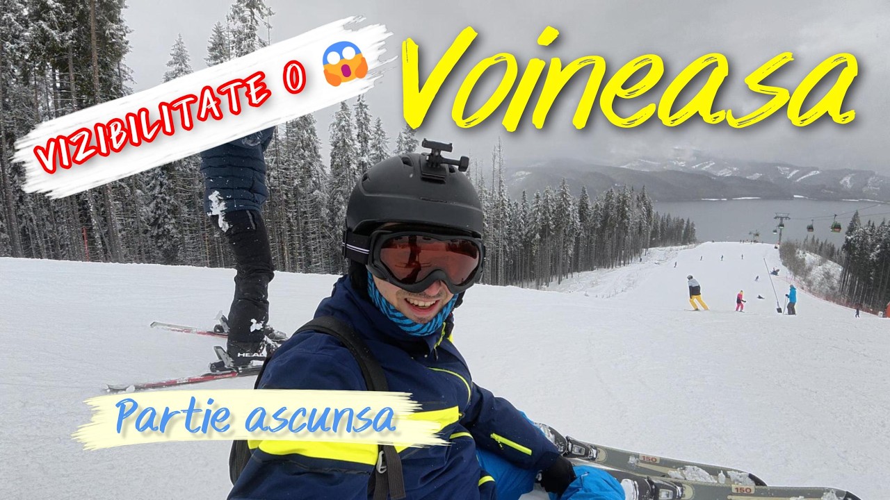 🌨️ Ne-a prins VISCOLUL la VOINEASA! 😱 Aventură pe o Pârtie ASCUNSĂ din Pădure 🎿
