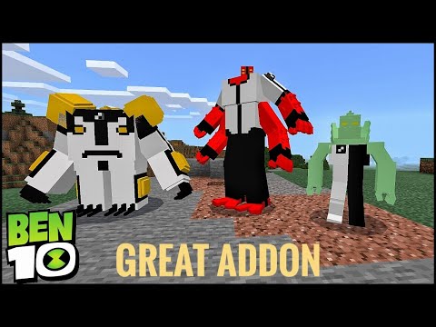 Minecraft Mod Showcase: Ben 10 Addon for MCPE