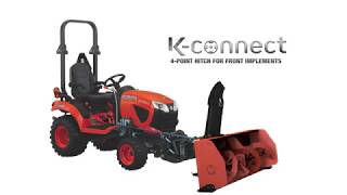 Kubota BX Series K Connect Quick Hitch - Wickham Tractor Company