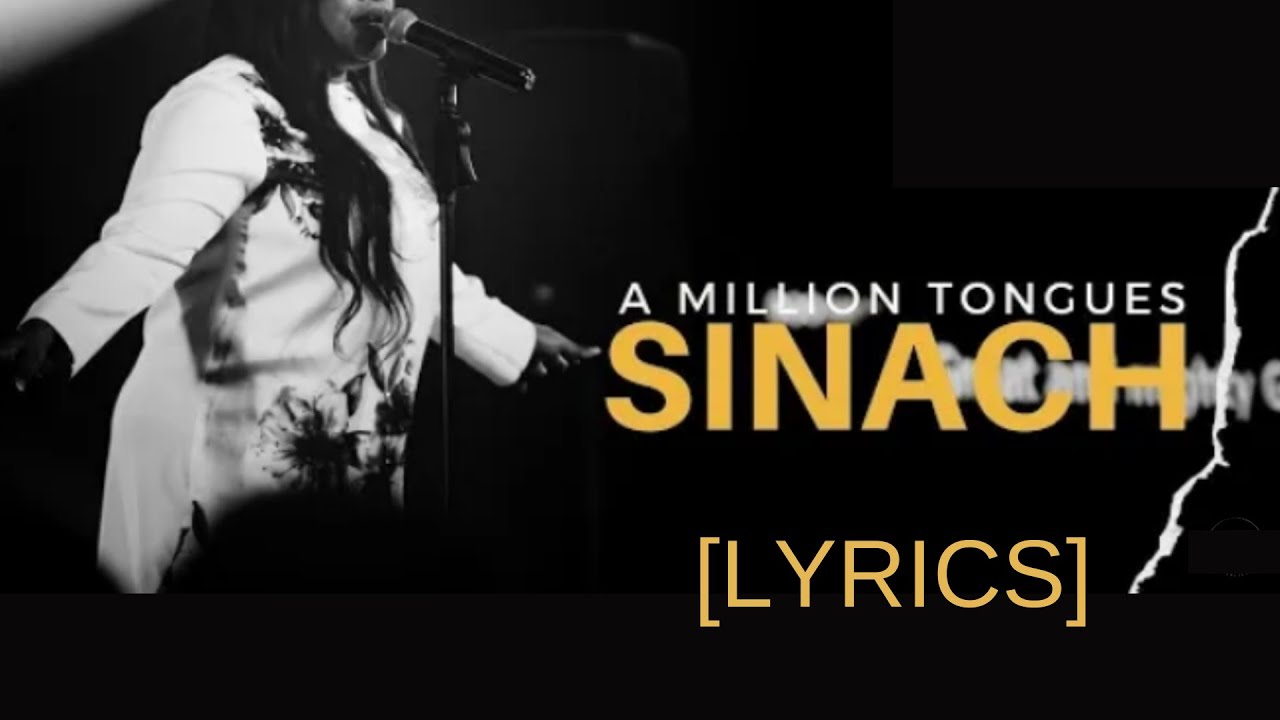 SINACH - A Million Tongues [Lyric Video]