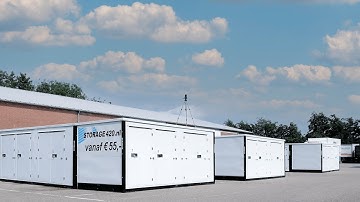 Construction self storage park Storage420, timelapse (2021)