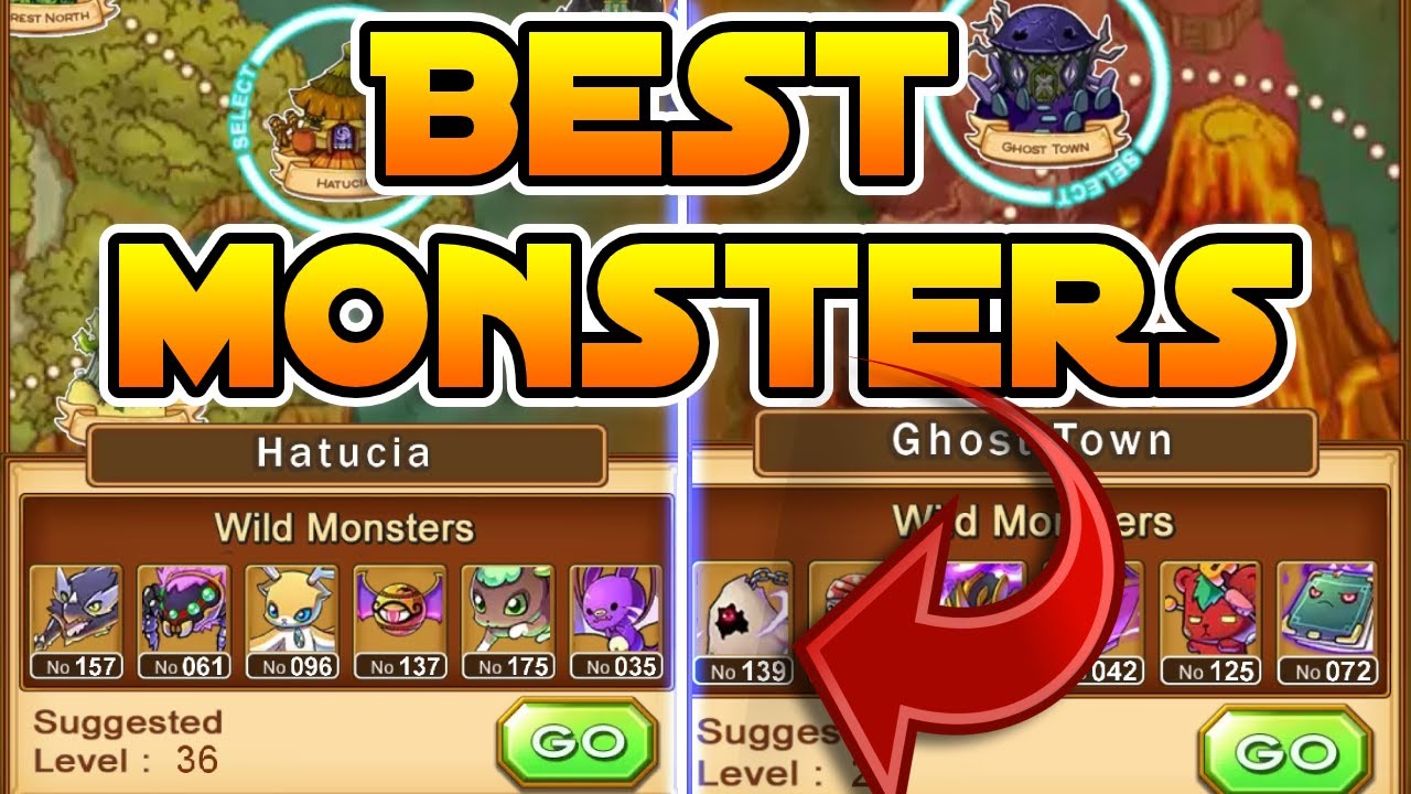 Top 6 Map Monsters for Team | Bulu Monster