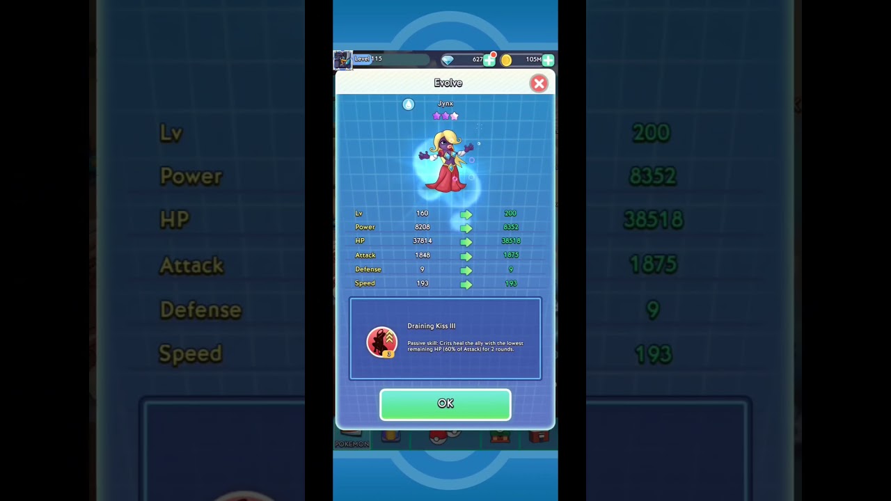 Evolving Articuno into 10 Star #pokemon