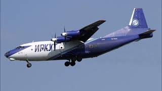 CVR - 2013 Irkut An-12 12162 Crash - [Loss of Control during Landing 1)] 26 December 2013