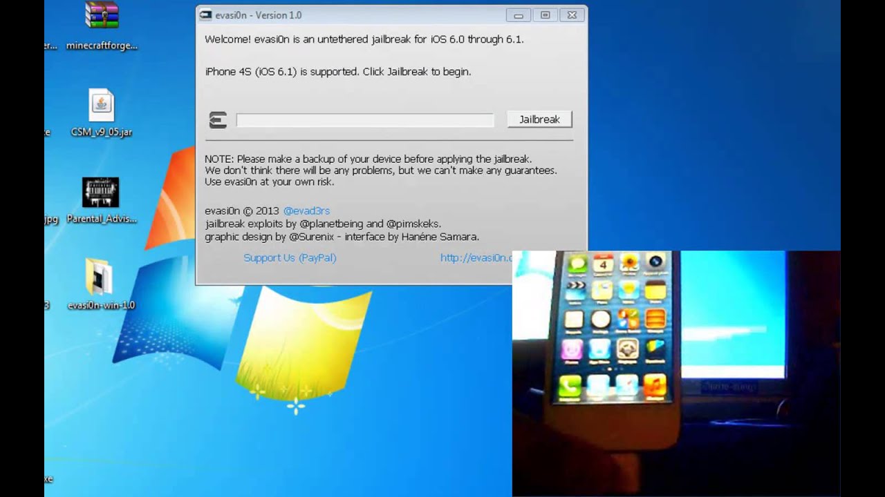 evasion jailbreak 6.0.1