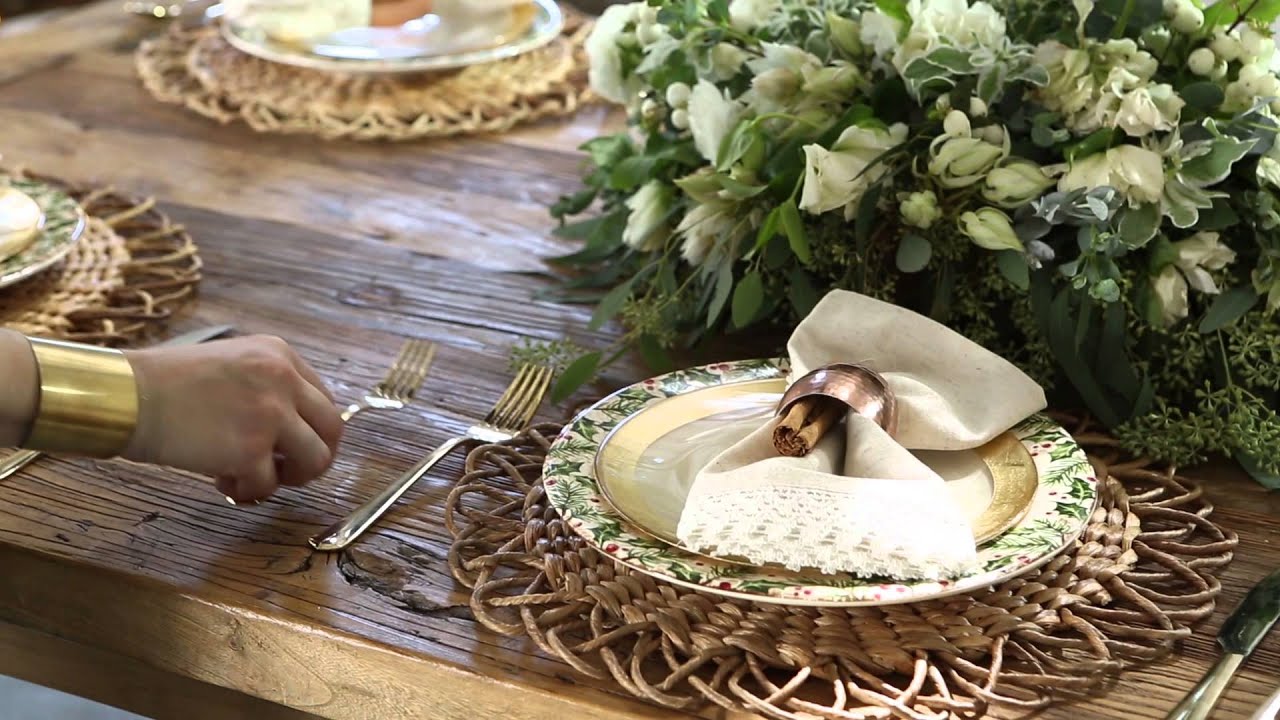 Pier 1 Imports: A Charming Holiday Table Setting - YouTube Pier 1 Imports: A Charming Holiday Table Setting - YouTube