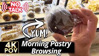 YUM! Pastry Browsing at 85°C Bakery Cafe: Wednesday Morning | 4K Ambient POV Tour | No Commentary