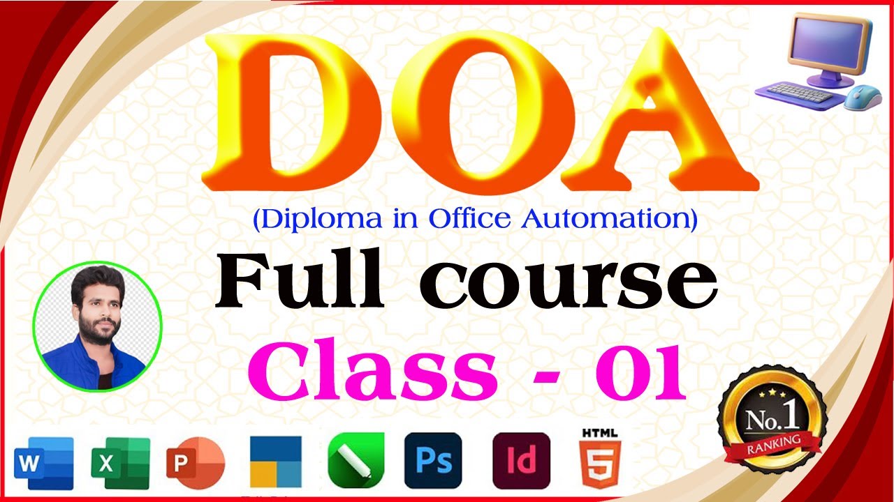 diploma in office automation, master diploma in office automation, office automation course in hindi