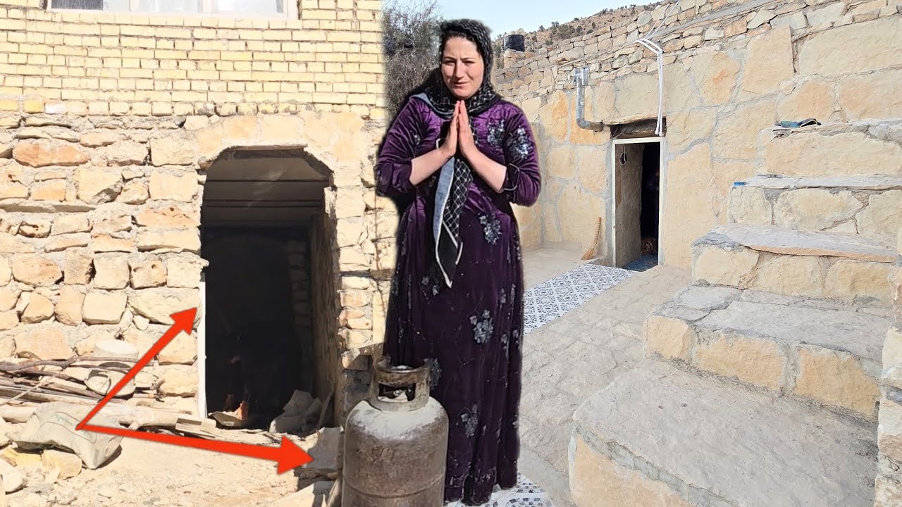 Building the most mysterious nomadic house: The hard way of a nomadic lady