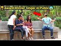 🏆Award Winner Singer Singing in Public Prank😱😂 (Part-2) by PrankBuzz