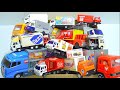 Collect miniature trucks that carry various items in a box and run up a slope! Working Car Truck 🚚