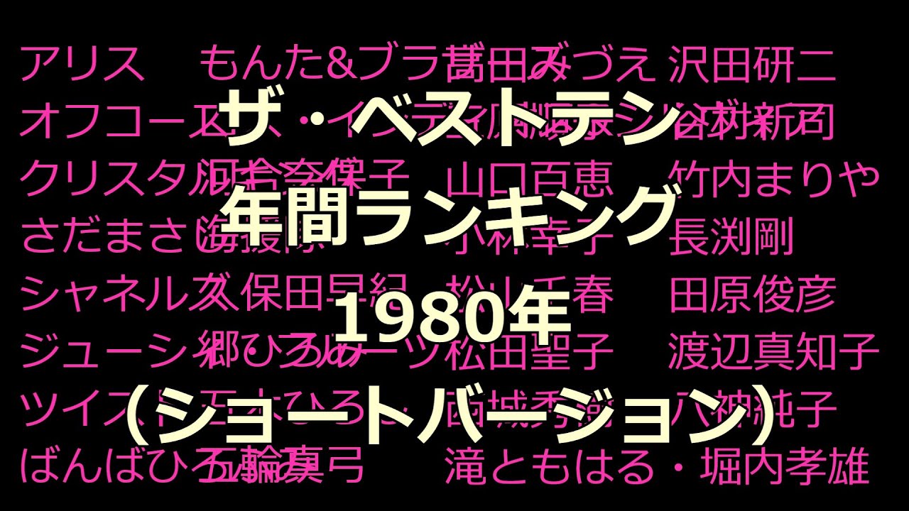 W0595 「NTV紅白歌のベストテン・テーマ」 - YouTube