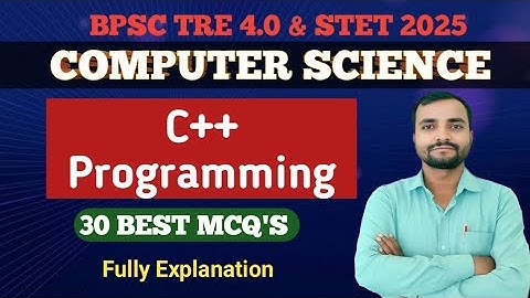 C++ Programming 30 Best MCQ