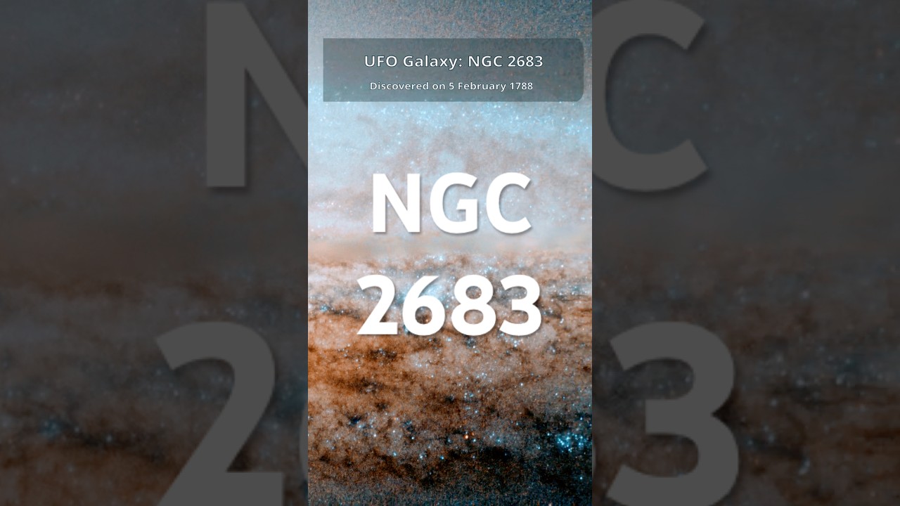 Hubble Spots the “UFO Galaxy” | NGC 2683 Seen Edge-On in Stunning Images 