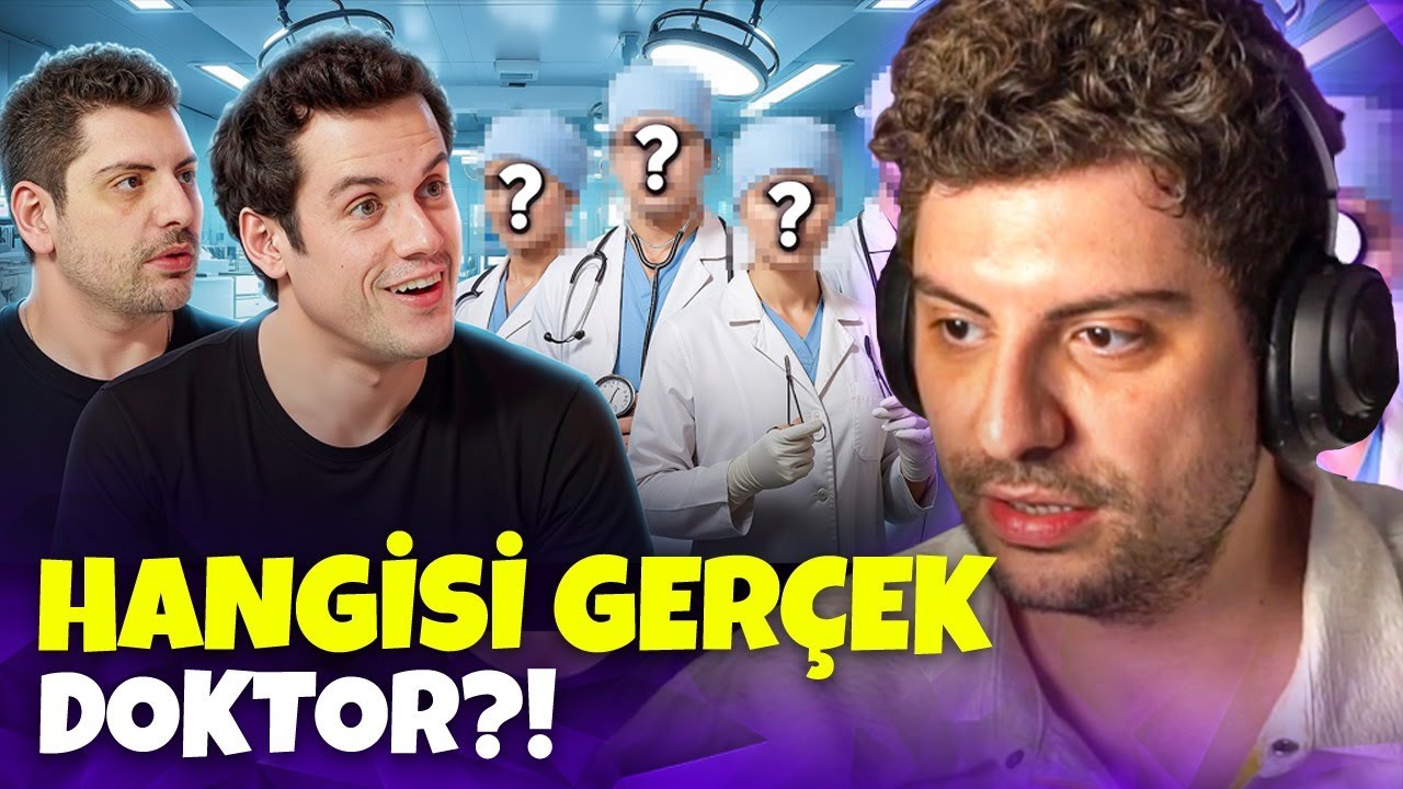 HYPE ''HANGİSİ GERÇEK DOKTOR?!'' VİDEOSUNU İZLİYOR! | Orkun Işıtmak