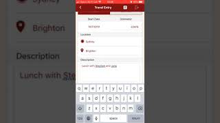 Justlogit.online - Mobile Application – Operate travel entry with SIRI’s help screenshot 5