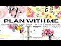 PLAN WITH ME | HORIZONTAL HAPPY PLANNER | LIVE LOVE POSH & MOJO JOJO PLANS