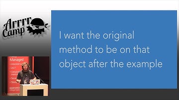 ArrrrCamp 2015 - Extremely Defensive Coding by Sam Phippen