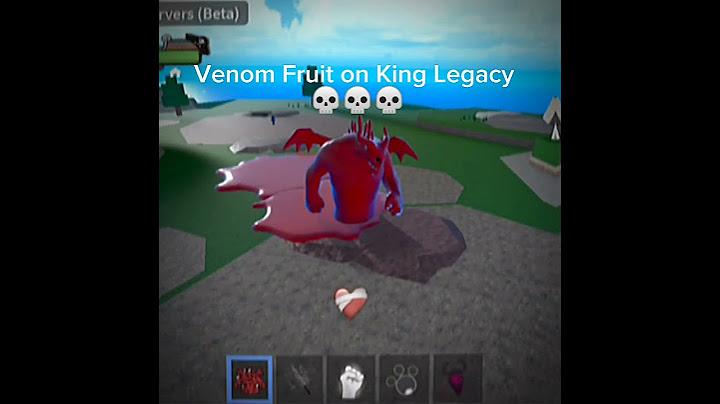 BloxFruits VS KingLegacy • Venom Fruit #bloxfruits #kinglegacy #roblox #games