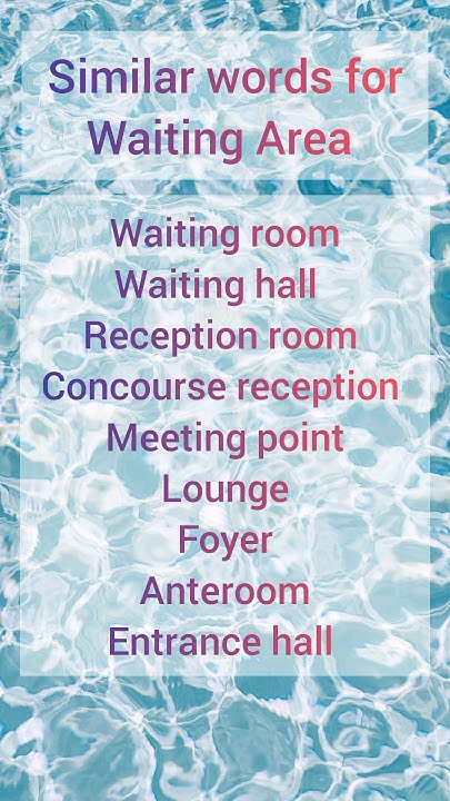 similar-words-for-waiting-area-trending-shorts-viral-youtube