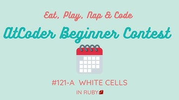 AtCoder Beginner Contest 121 A - White Cells in Ruby