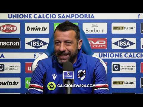 Conferenza stampa D'Aversa pre Samp-Bologna: “Dobbiamo riportare gli episodi dalla nostra parte”