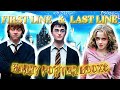 Harry Potter: FIRST and LAST Line of Each Harry Potter Book