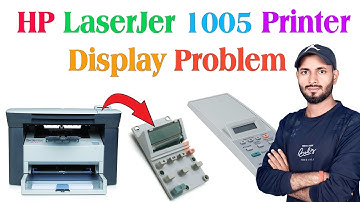 HP 1005 Printer Display Light Problem || HP 1005 MFP Display Panel Replacement #printerrepair