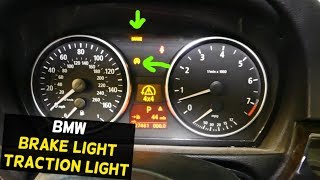 BMW E90 TRACTION LIGHT ON, DSC, BRAKE LIGHT ON after Battery Replacement