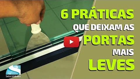 Como lubrificar roldana de porta de correr?