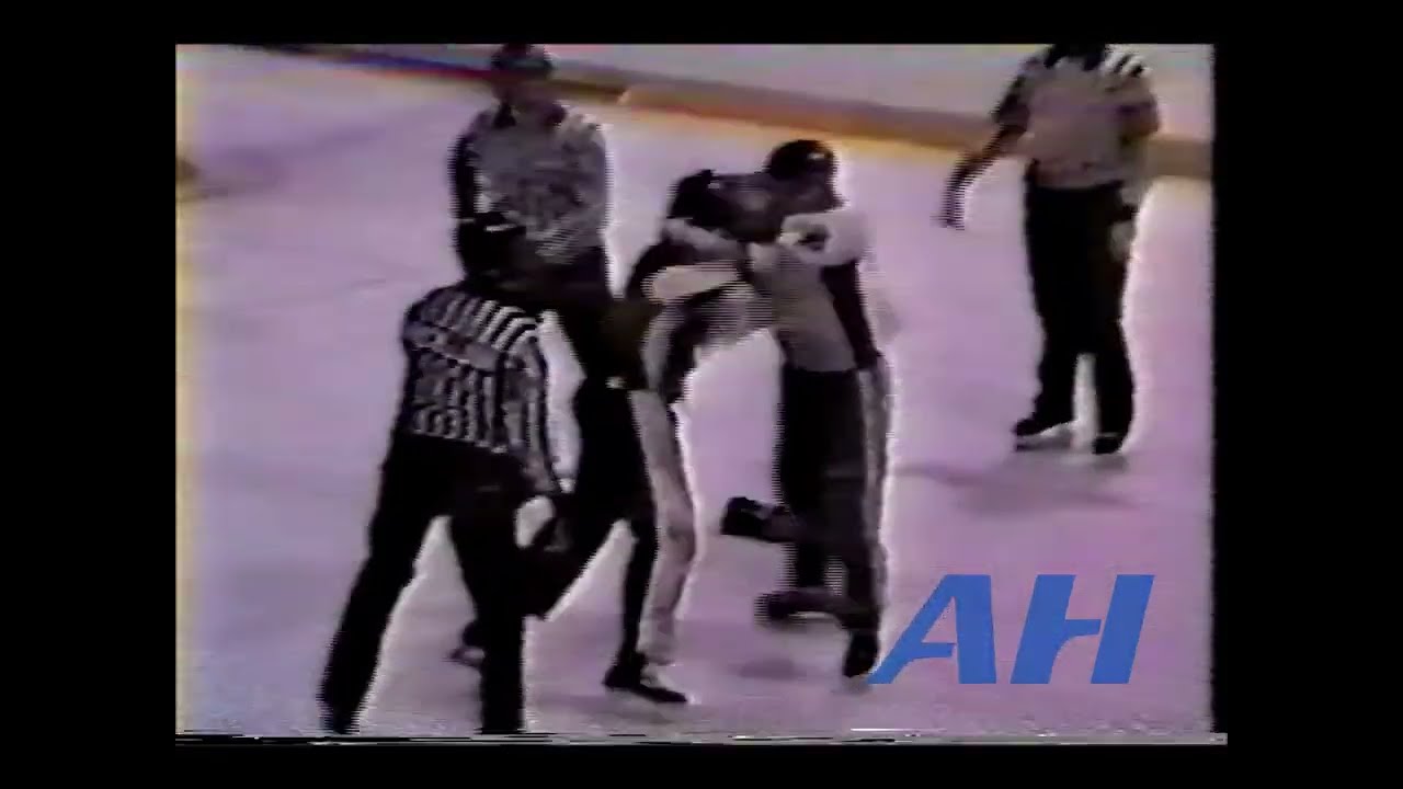 OHL Oct. 30, 1986 #19,GUE v Brent Grieve,OSH Guelph Platers Oshawa Generals