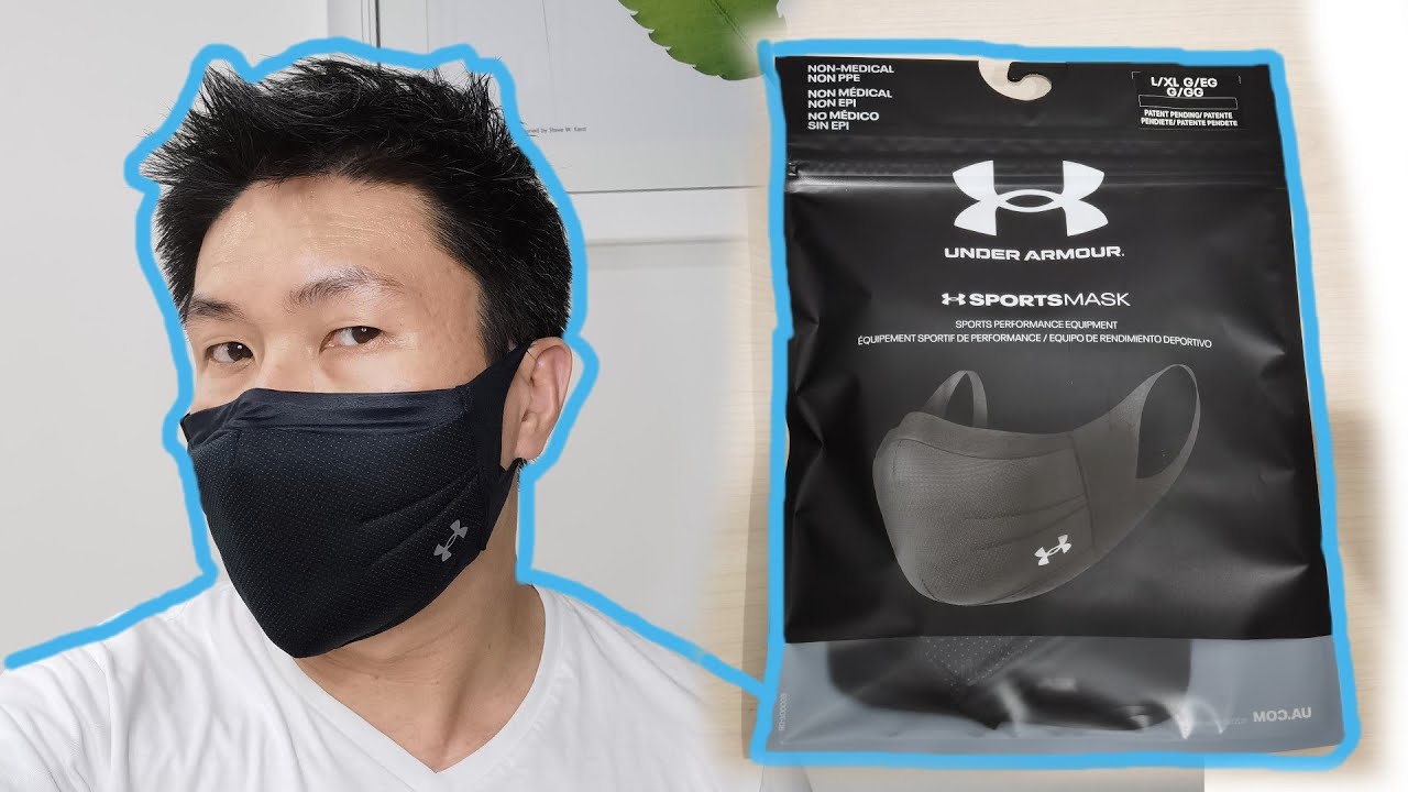 Bought the Under Armour SPORTSMASK in Singapore - First Look - YouTube