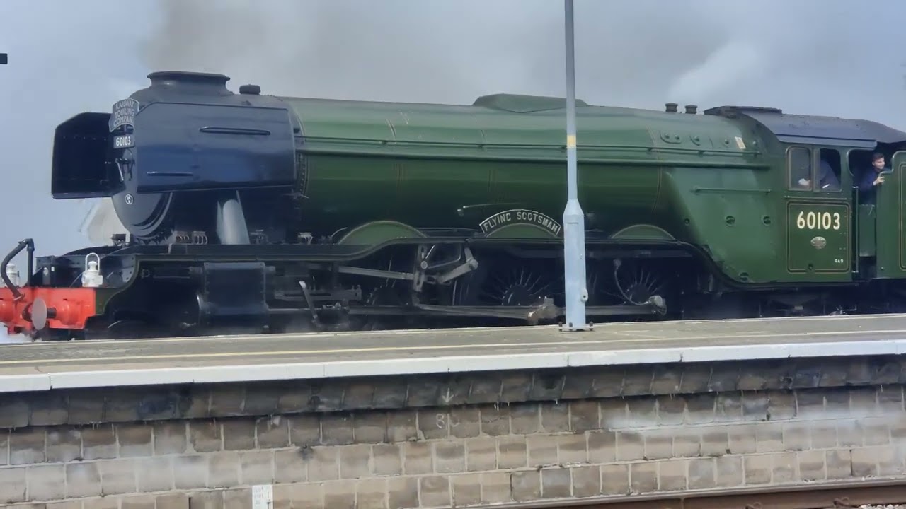Flying Scotsman Steam Train Plymouth Station 30/04/2023