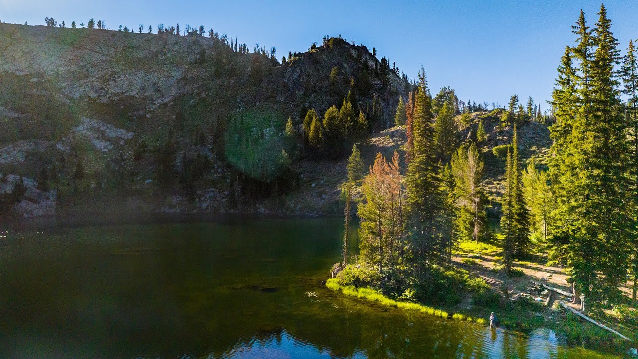 Solitude Is Not Far. Backpacking To Shirt Lake