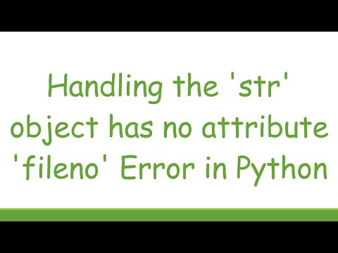 Handling the 'str' object has no attribute 'fileno' Error in Python